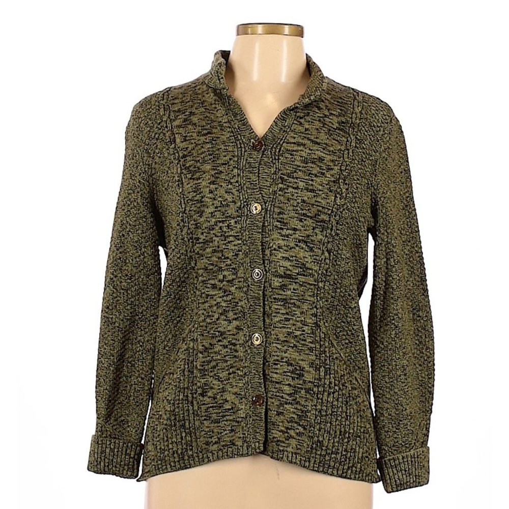 Jones New York Green Sweater